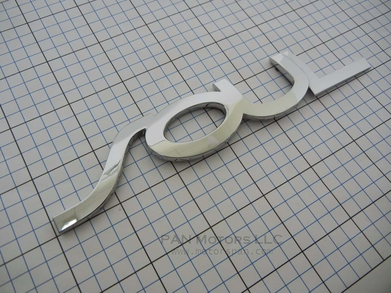 KIA SOUL 2013 rear trunk emblem logo Factory Genuine