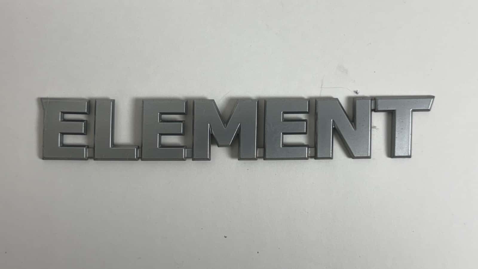 HONDA ELEMENT 2003 - 2008 rear trunk emblem badge SATIN OEM Factory Genuine