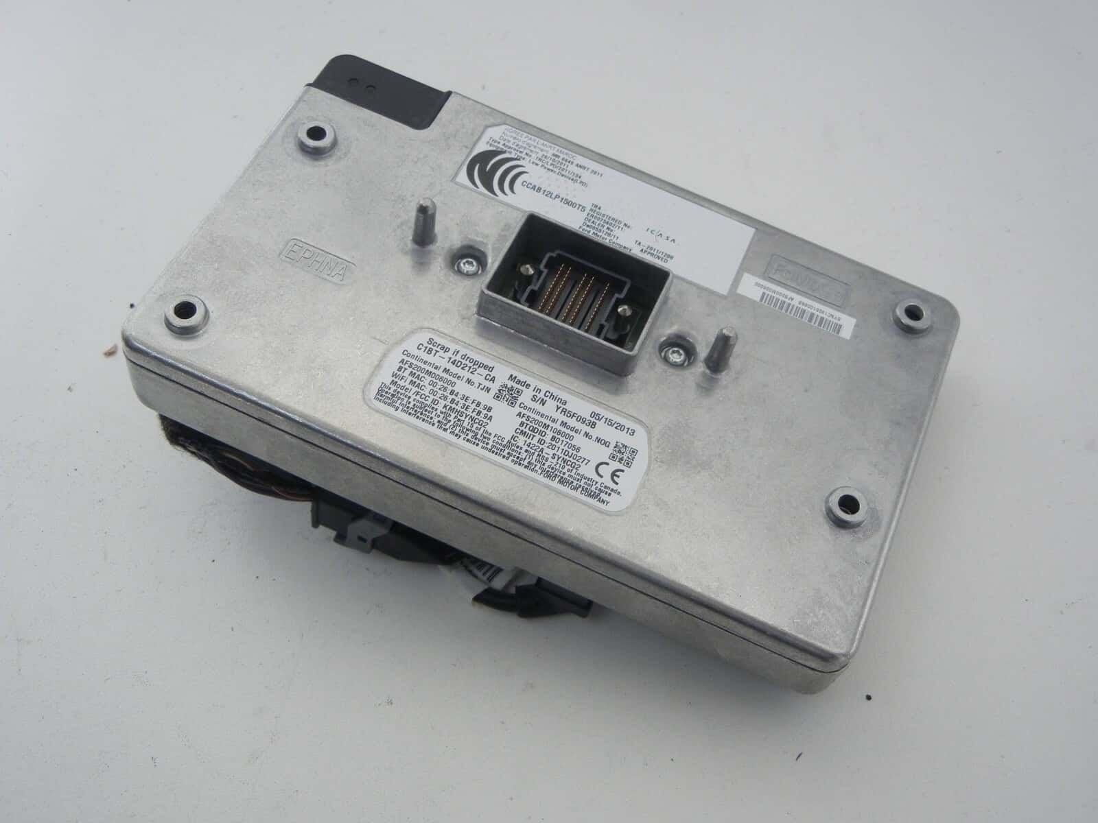 Ford Fiesta ST 2014 Sync Voice Module C1BT-14D212-CA