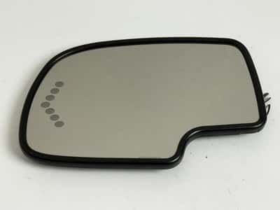 2003-2006 Chevy Silverado Tahoe Suburban Left Auto Dim Signal Mirror Glass OEM