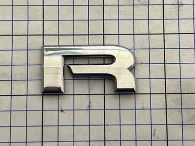1999-2003 Acura 3.2TL 3.2 TL Emblem Logo Letter R Badge Trunk Rear Chrome OEM
