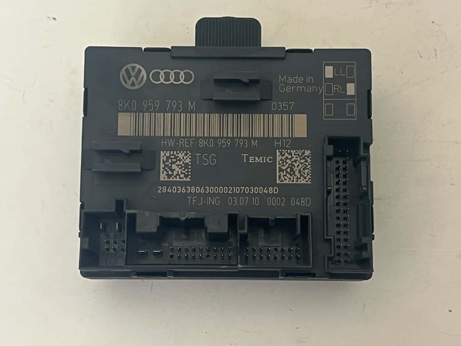 Audi Q5 2012 Front Left Door Window Control Module DCU 8K0959793M OEM