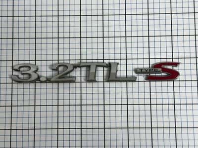 2000-2003 3.2TL TYPE S OEM rear right 3.2TL "S" logo emblem OEM