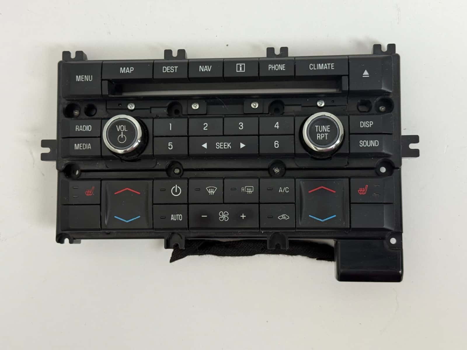 2009-2012 Ford Flex Nav Radio Climate Control Panel 8A8T-18A802-DHW OEM