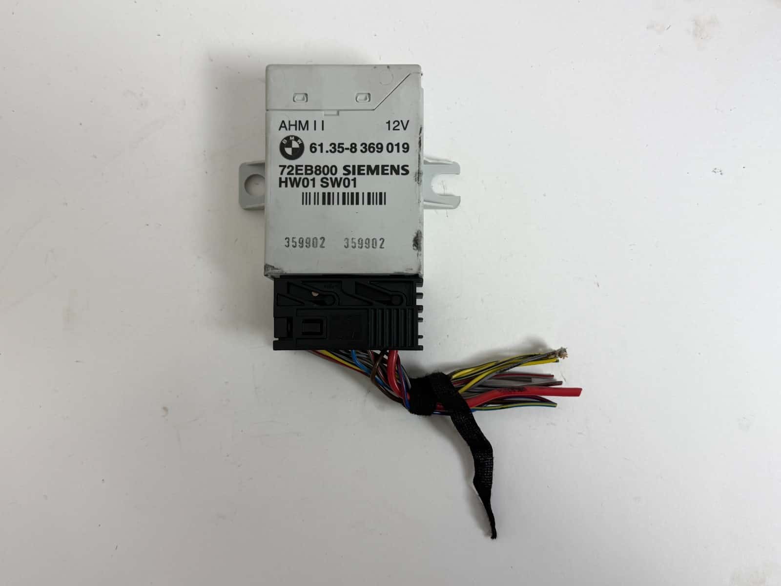 1995-2006 BMW E38 E39 E46 E53 X5 Trailer Tow Module AHM II 61358369019 OEM