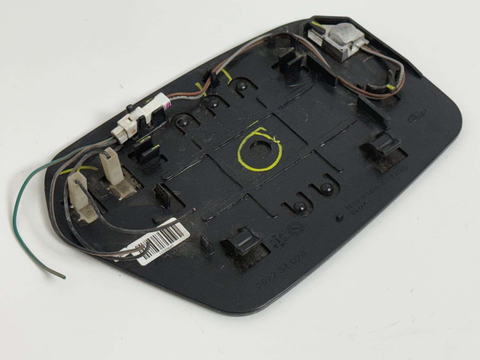 2010-2012 Ford Fusion Left Side Heated Blind Spot LED Mirror Glass LH - photo 5