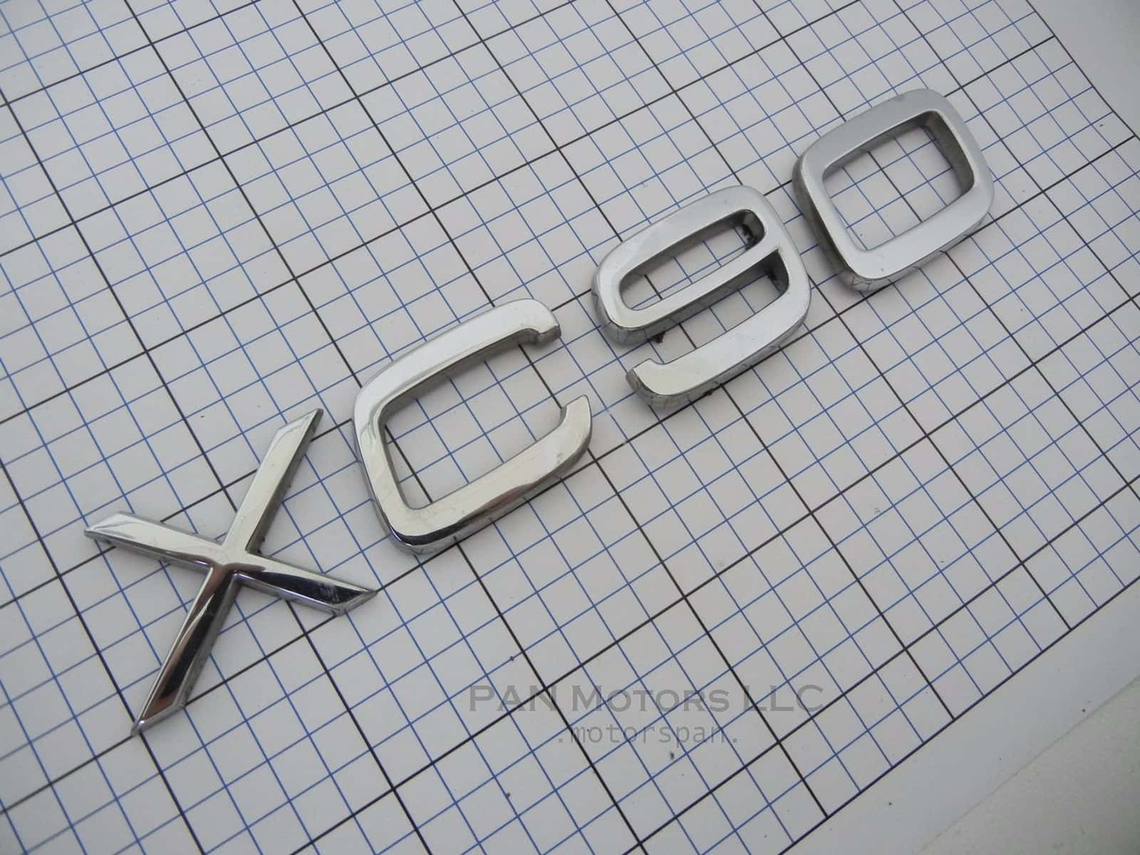 2003-2014 Volvo XC90 OEM Rear Trunk Tailgate Emblem Badge Chrome 9483933