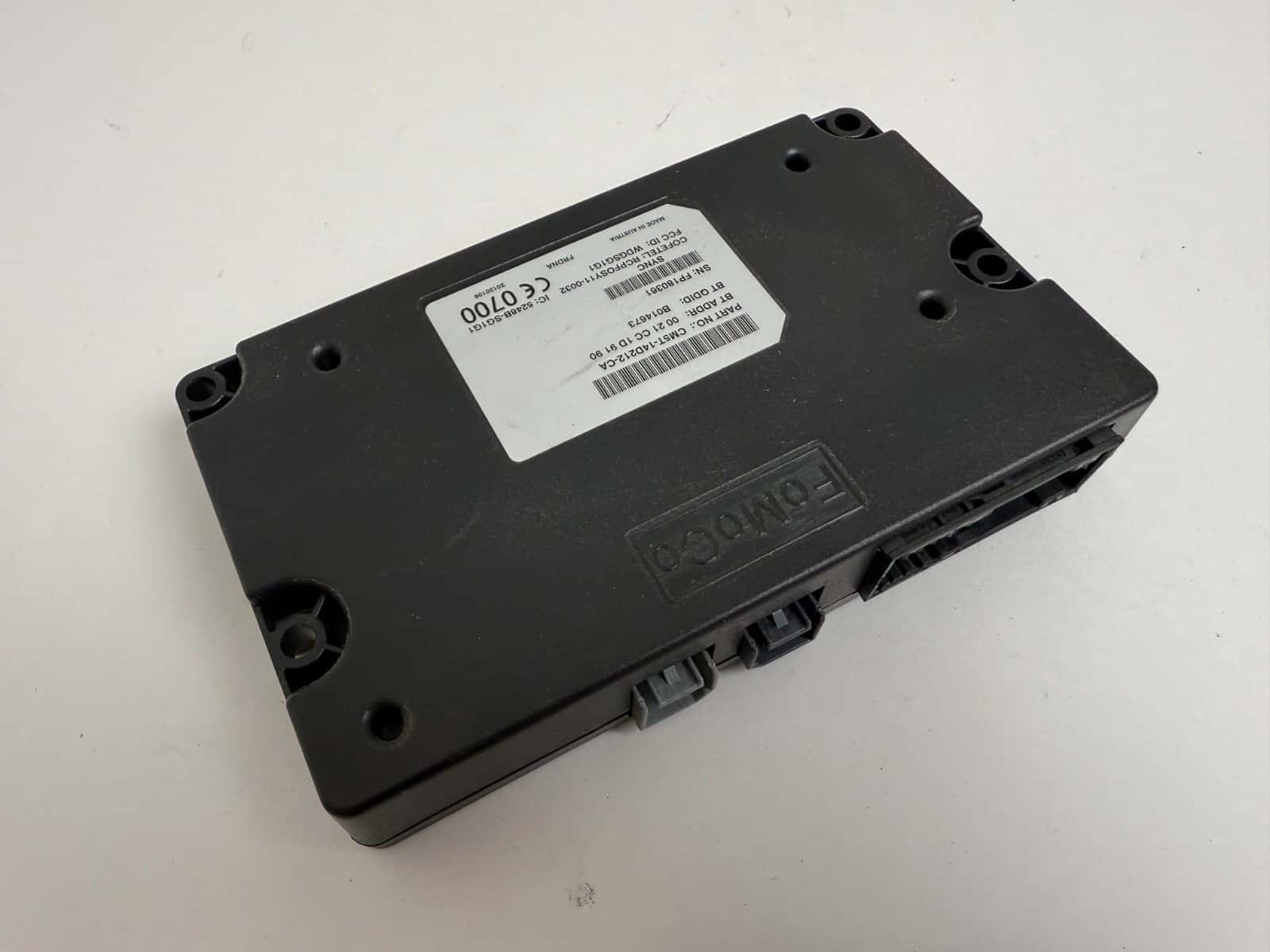 Ford Explorer Focus voice recognition control 2014 sync module CM5T14D212CA