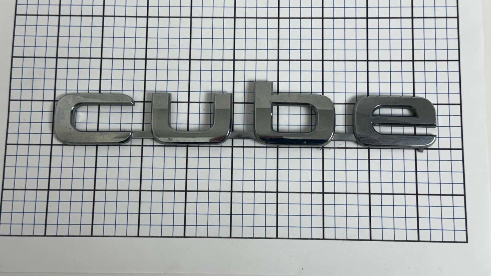 Nissan JUKE 2011-2017 trunk liftgate emblem letters genuine OEM 90892-1KA0A