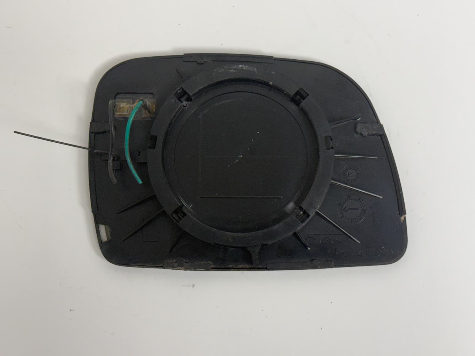 1995-1997 Lincoln Town Car Left Heated Driver Mirror Glass OEM F5VY-17K707-B - photo 4