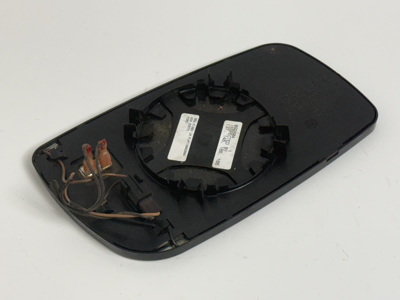 2003-2006 Lincoln LS Left Heated Auto Dim Fixed Mirror Glass 3W4Z-17K707-BA - photo 6