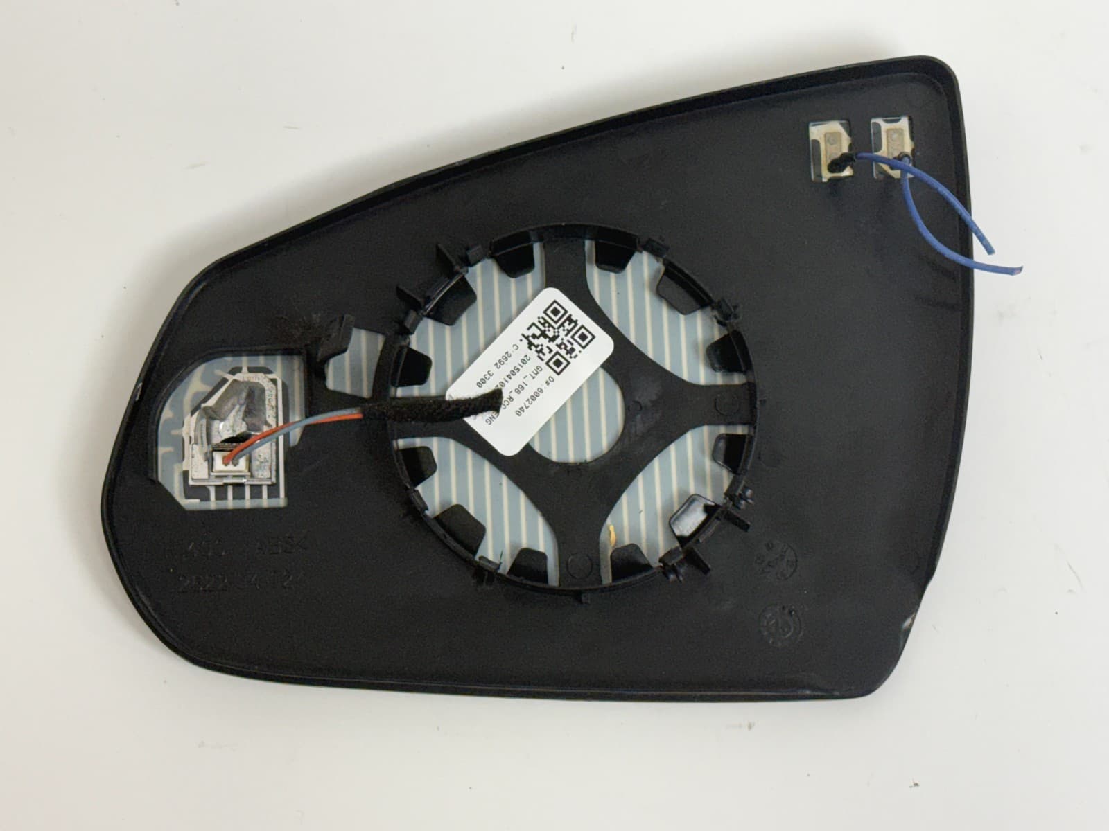 2015-2016 Cadillac SRX Right Heated Etched Blind Spot Mirror Glass 23213115 OEM - photo 4