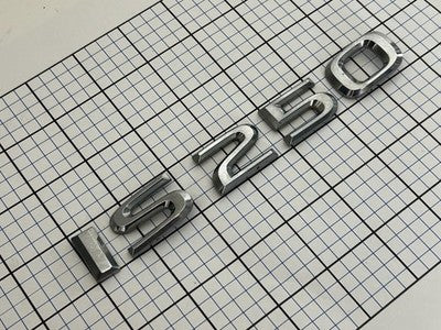 Lexus IS250 2006-2009 rear trunk emblem right side letters IS 250 OEM