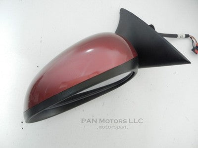 Jaguar X-Type 2002 Driver Side Mirror Left Door LH Carnival Red Metallic CGG OEM