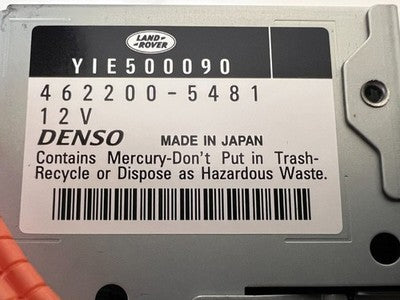 LAND ROVER 2006-2009 RANGE ROVER SPORT SC GPS INFO DISPLAY L320 462200-5481 OEM