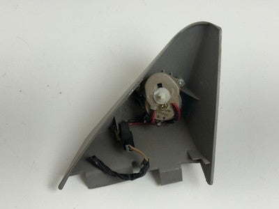 Buick LeSabre 2004 Left Driver Door mirror mount cover with speaker light gray
