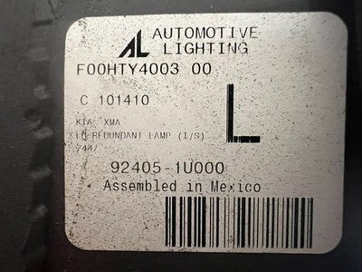 Kia Sorento 2013 Left LH Inner Trunk Tail Reverse Lamp 92405-1U000 2011 2012