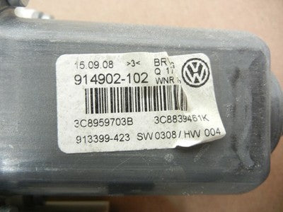 VW Volkswagen CC 2010 power window motor rear left driver side 3C8839461