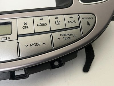 Hyundai Genesis 09-12 AC Heat Center Dash Climate Control Console Air Vents OEM