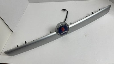 SAAB 9-3 Sedan 2008 - 2010 Trunk Hatch Handle Moulding Tailgate Emblem OEM
