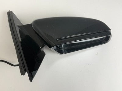 2010-2013 Mercedes W212 E350 Front Right Door Rear View Mirror Black Blind Spot