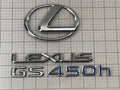 Lexus GS450h 2006 - 2009 rear trunk emblem logo full set GS 450h HYBRID OEM