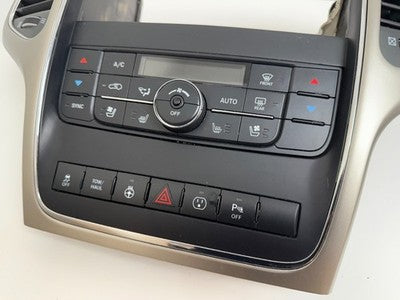 JEEP GRAND CHEROKEE 2011 2012 2013 RADIO BEZEL DASH CLIMATE CONTROL 68111110AQ