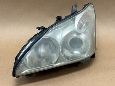 2004-2009 Lexus RX330 RX400h Left Side Xenon HID AFS Headlight broken mounts OEM
