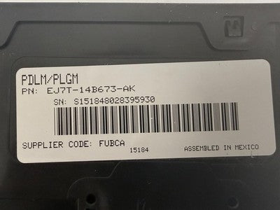 2015-2018 LINCOLN MKC Power Liftgate Hatch Control Module OEM EJ7T-14B673-AK