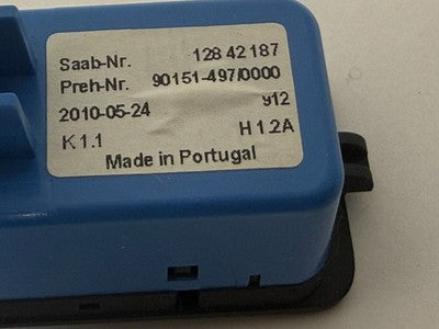 Saab 9-3 Convertible 2010 2011 Top ESP NightPanel Control Switch 12842187 OEM
