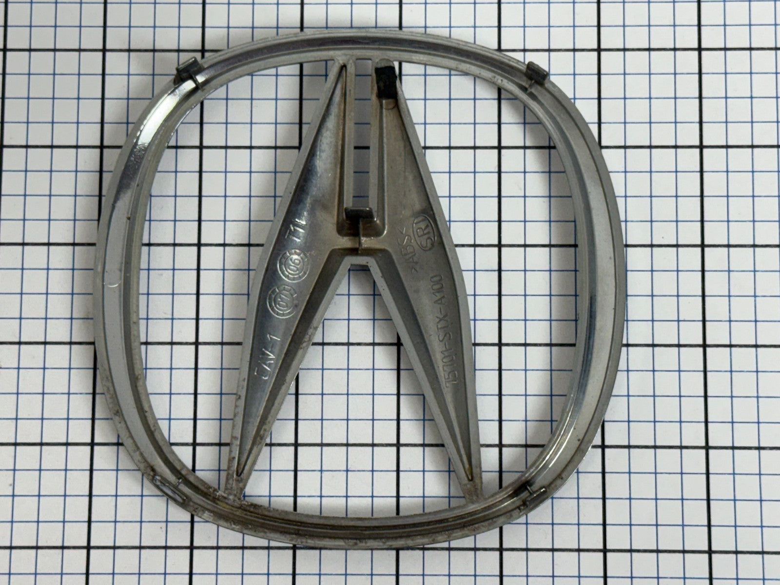 2007-2009 Acura MDX 2008 front emblem badge logo OEM