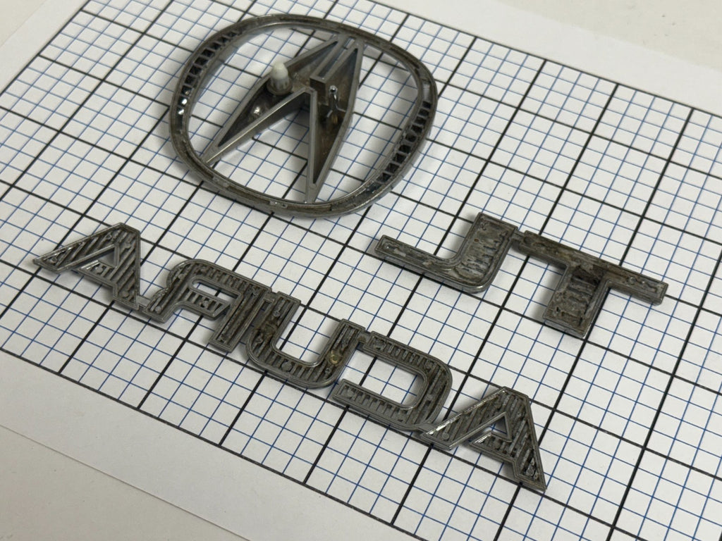 2004-2006 Acura TL trunk emblem logo OEM full set 75701-SEP-A00