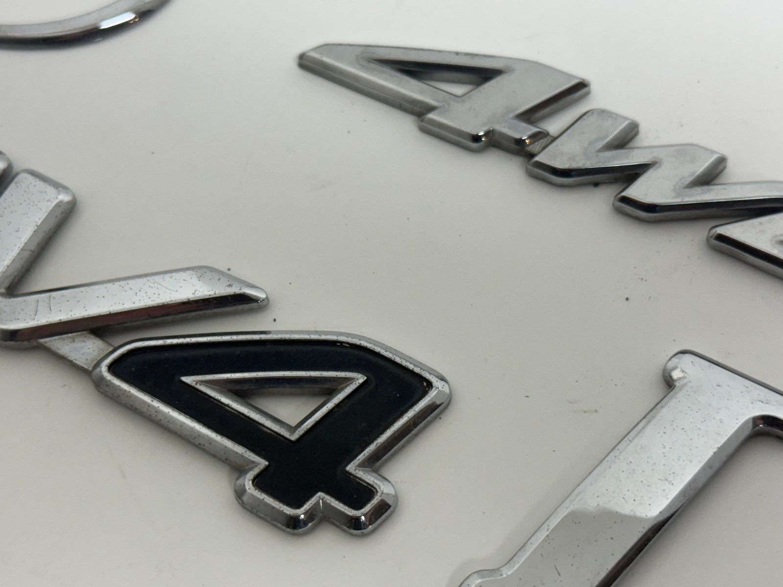 2006-2008 Toyota RAV4 L 4WD XA30 OEM rear liftgate emblem set 75431-0R060