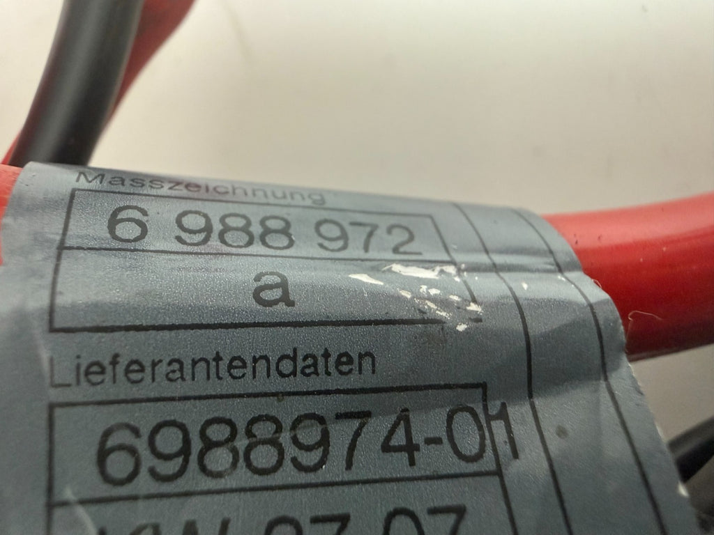 2006-2013 BMW E90 E91 E92 OEM Battery Terminal Box Positive Negative Cable