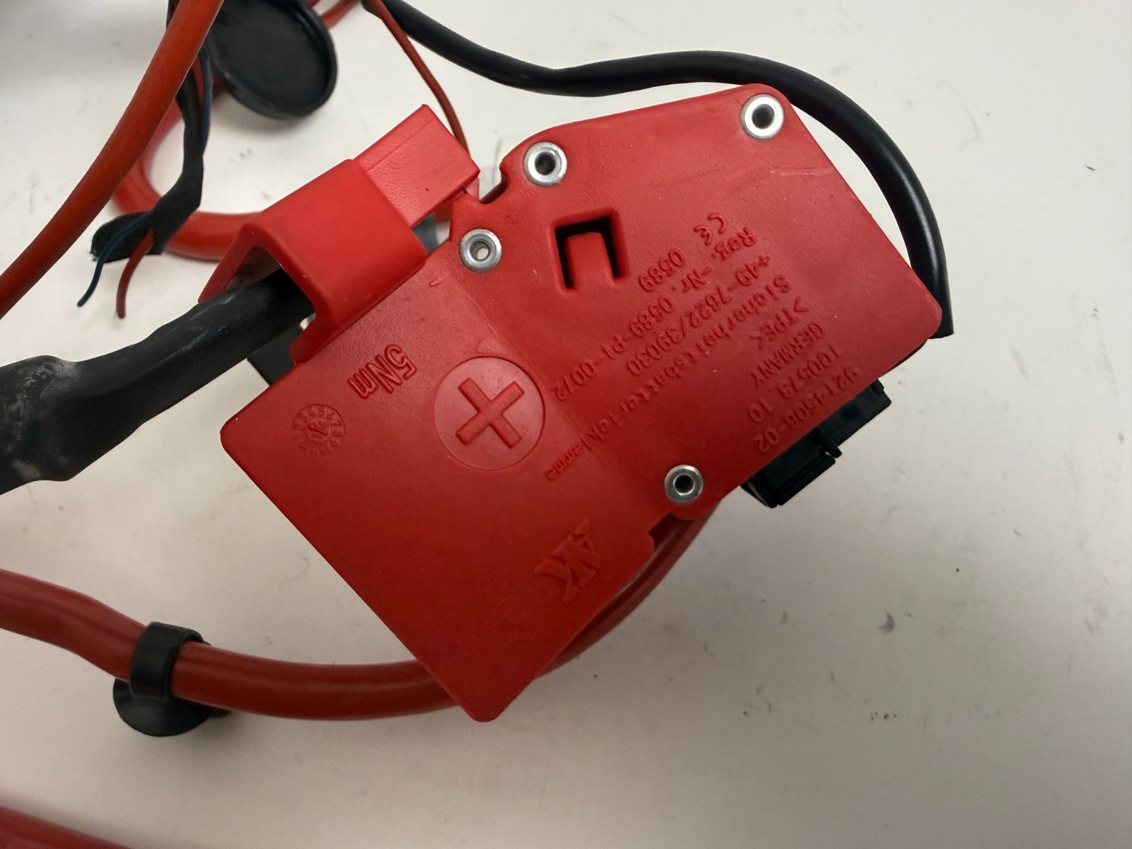 2012-2020 BMW F30 F32 F80 OEM Battery Terminal Box Positive Negative Cable