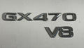 2003-2009 Lexus GX470 V8 rear trunk emblem letters only right side OEM