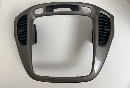 2001-2004 Toyota Highlander Center Dash Radio AC Vent Bezel Gray 55405-48090-B0