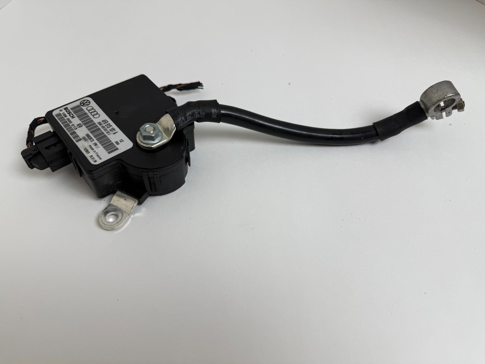 2005-2008 Audi A6 S6 Negative Battery Cable BEM Module 4F0971235 4F0915181A