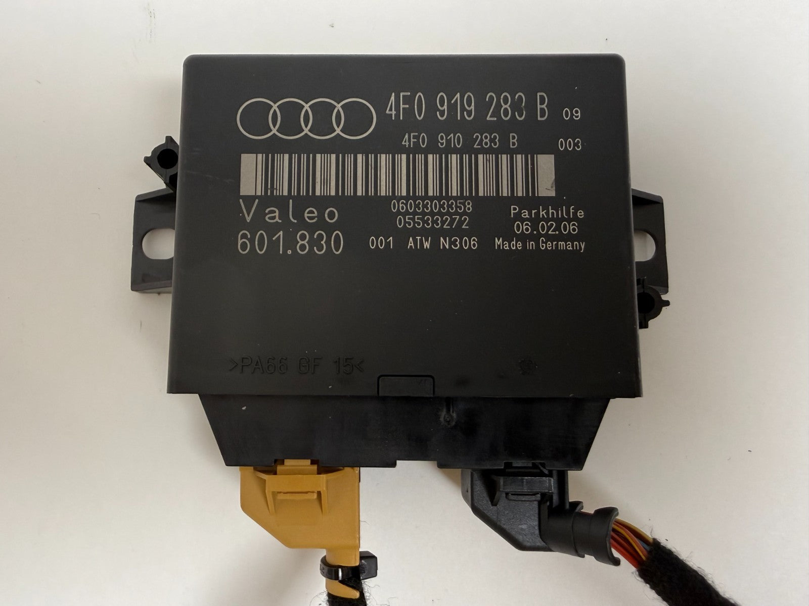 2005-2011 Audi A6 S6 Rear Parking Assist PDC Control Module 4F0919283B OEM