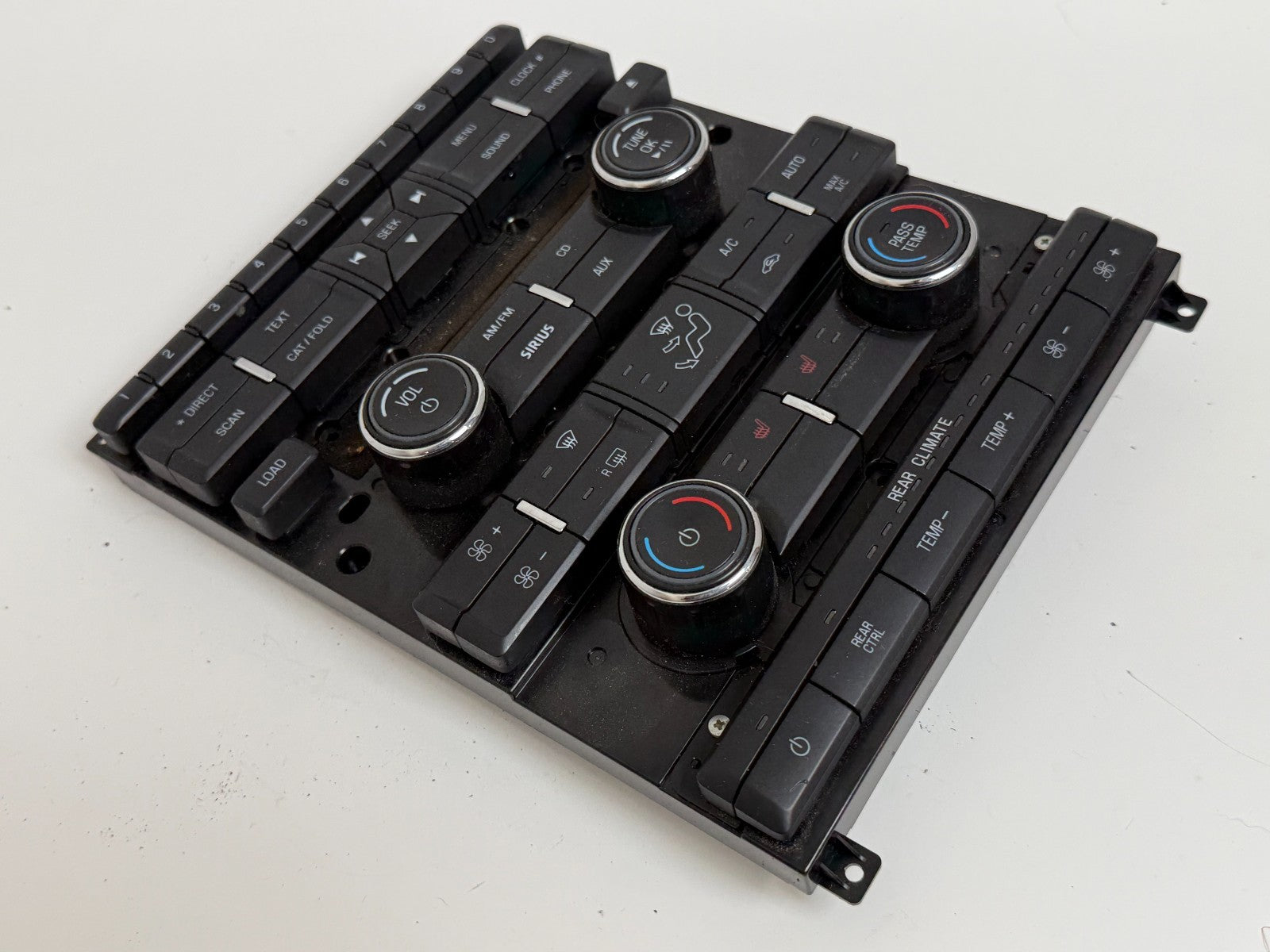 2009-2012 Ford Flex Dash AC Seat Heater Radio CD Control Panel 8A8T-18A802-CF