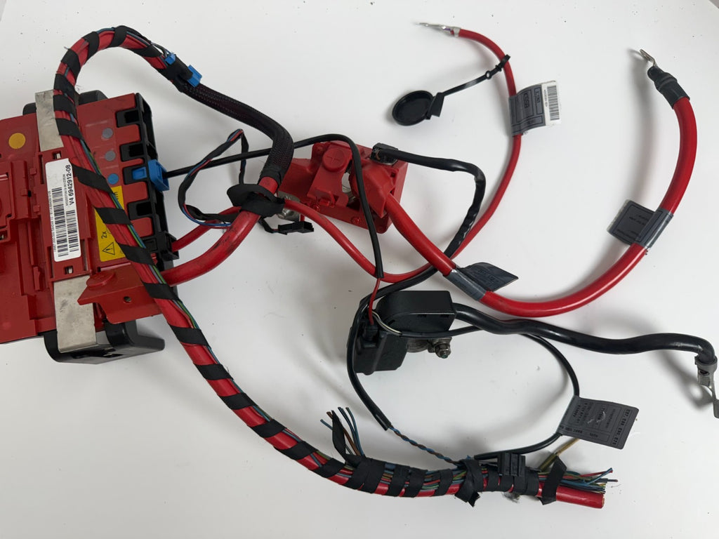 2006-2013 BMW E90 E91 E92 OEM Battery Terminal Box Positive Negative Cable