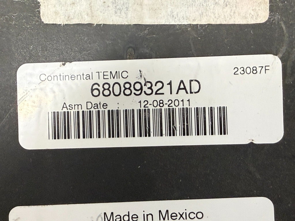 2012 DURANGO GRAND CHEROKEE TIPM INTEGRATED POWER MODULE FUSE BOX OEM 68089321AD