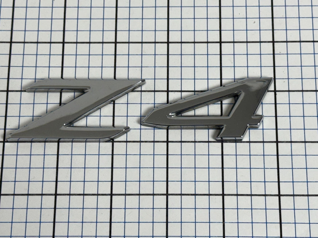 BMW Z4 trunk emblem OEM logo letters used