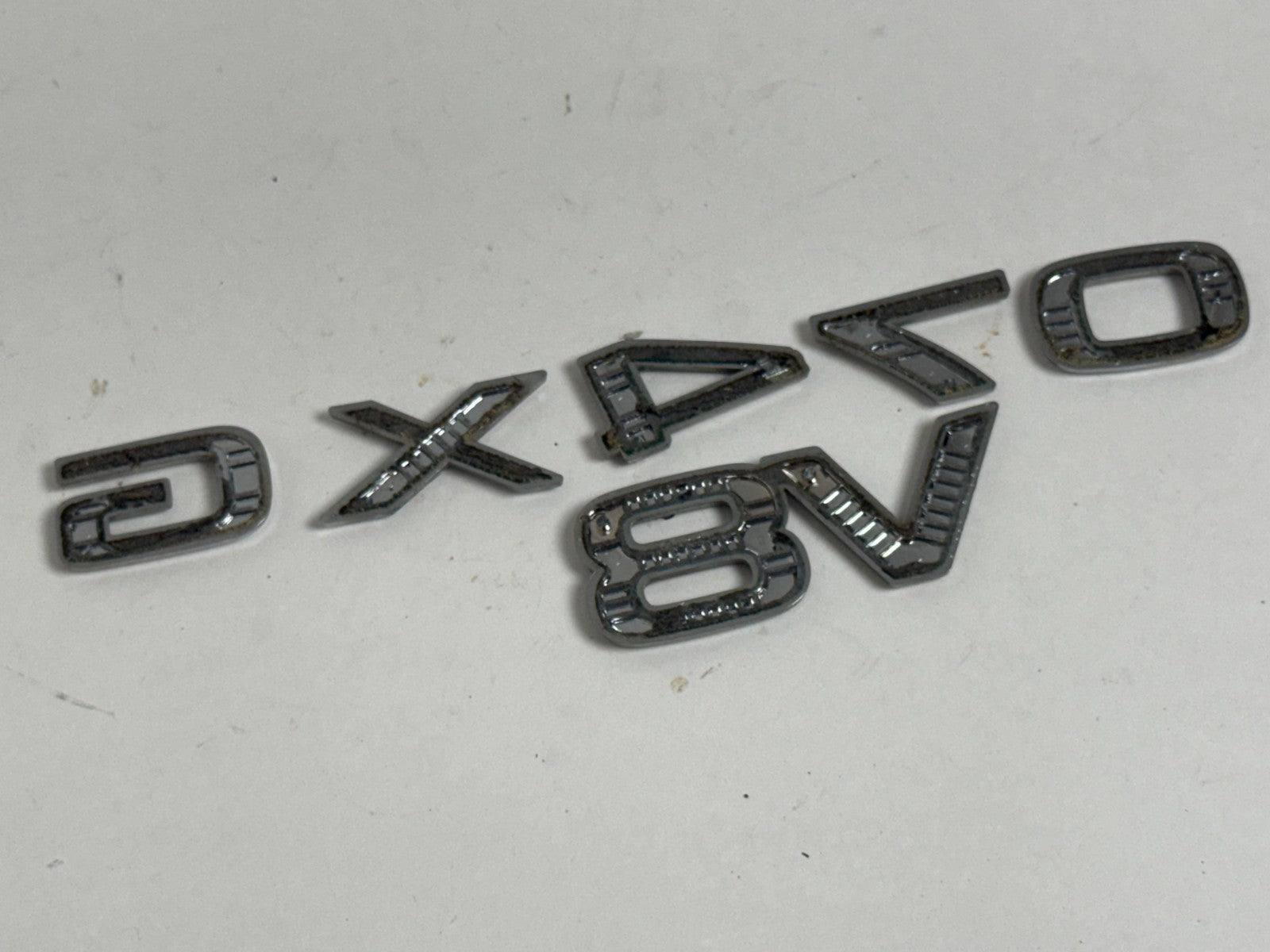 2003-2009 Lexus GX470 V8 rear trunk emblem letters only right side OEM