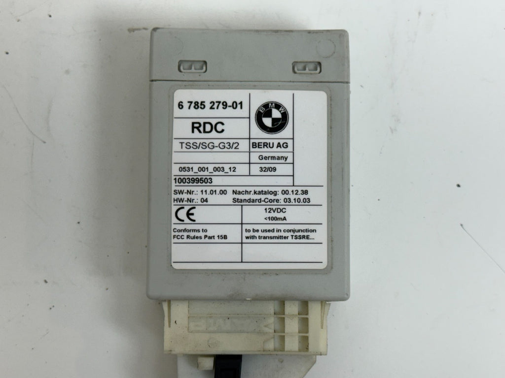 2007-2010 BMW 1 3 5 6 7 series OEM RDC TIRE PRESSURE MODULE with connector
