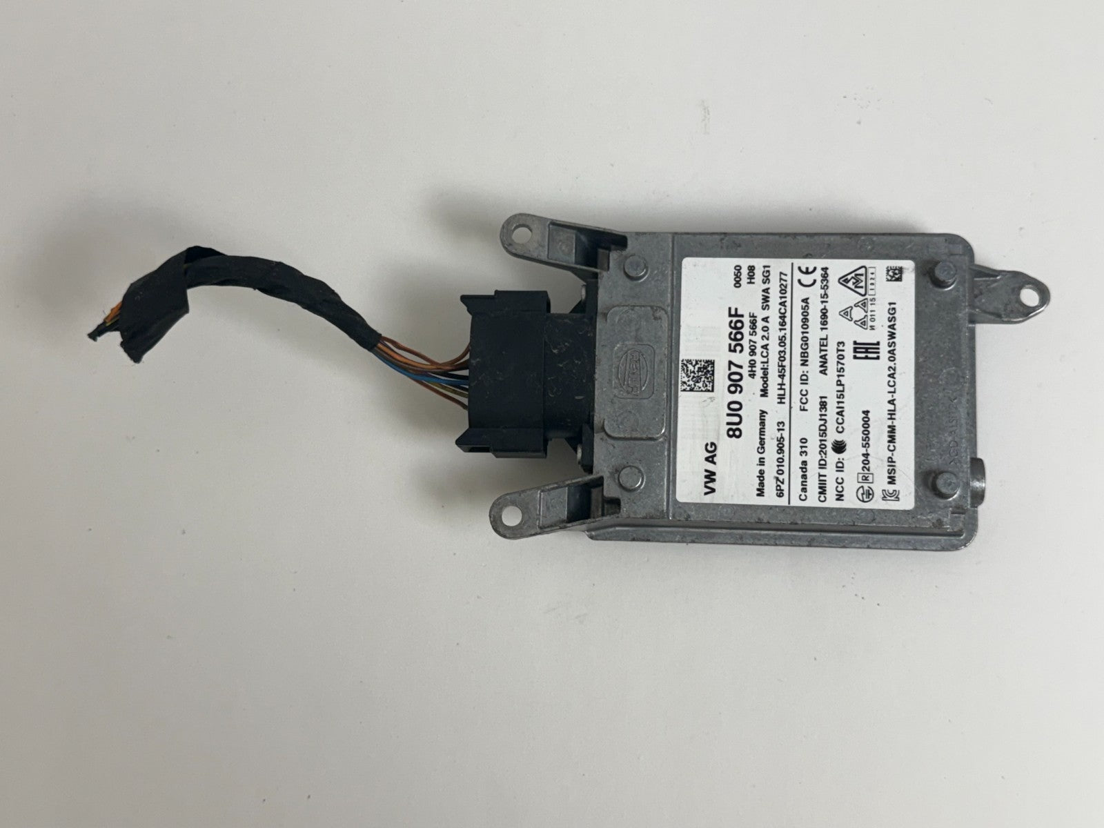 2015-2018 Audi Q3 Right Blind Spot Lane Change Radar Module 8U0907566F OEM