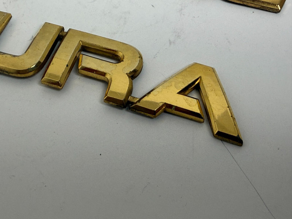 2003-2004 Acura 3.5RL rear gold package  emblem full set 75700-SZ3-A200 OEM