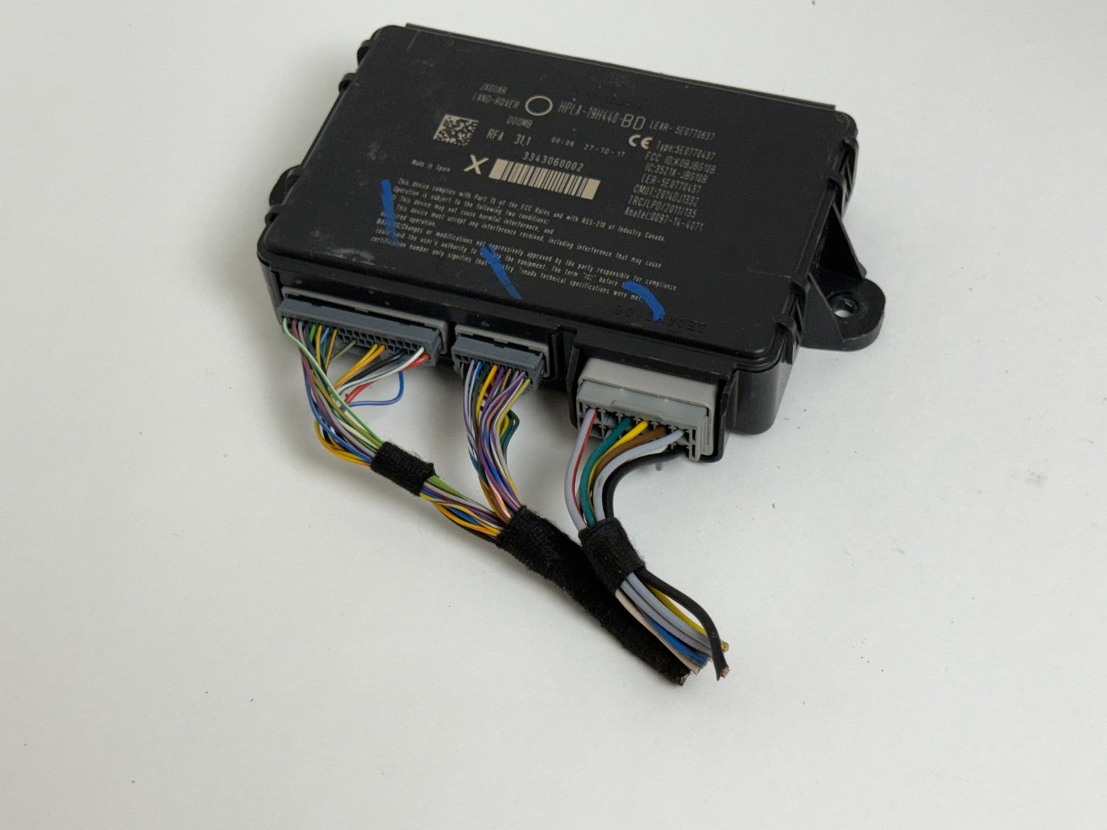 2017-2020 Jaguar Land Rover Keyless Entry RFA KVM Module HPLA19H440BD OEM