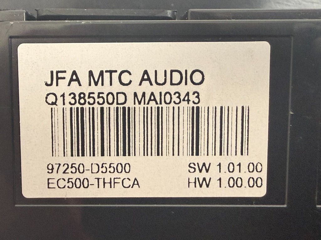 2016-2018 Kia Optima OEM MAnual AC Heater Climate Control 97250-D5500WK