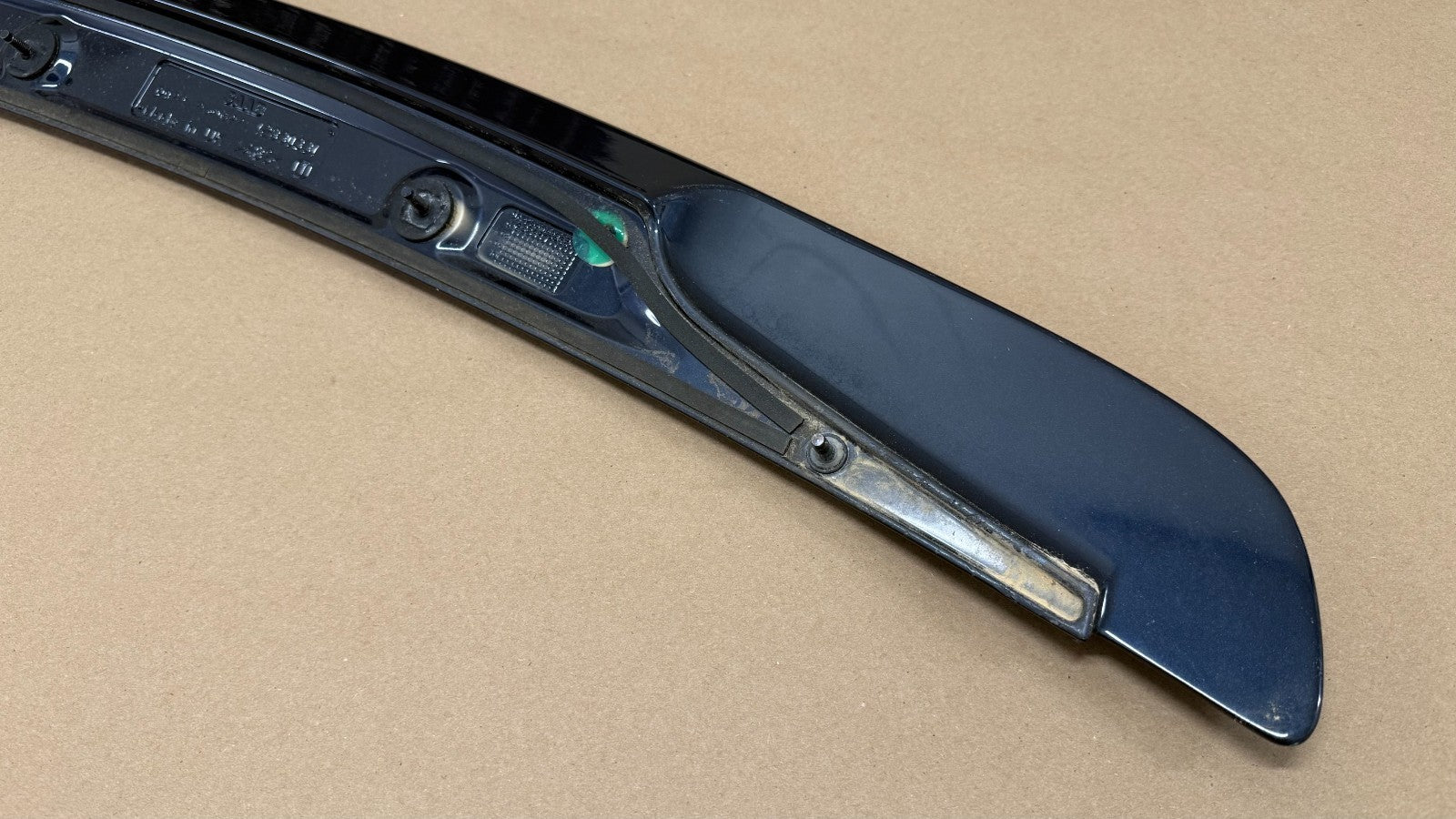 2004-2001 SAAB 9-3 AERO CONVERTIBLE OEM REAR LIP SPOILER WING BLUE